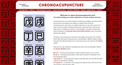 Desktop Screenshot of chronoacupuncture.com